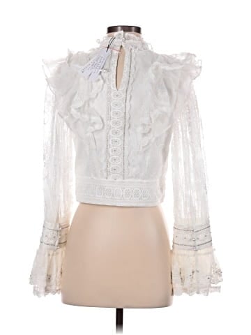 Alice + Olivia Long Sleeve Blouse (view 2)