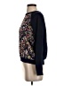 Uttam Boutique 100% Polyester Floral Blue Pullover Sweater Size 2 - 4 - photo 5