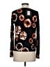 Halston Black Long Sleeve Top Size S - photo 2