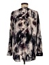 Simply Vera Vera Wang 100% Polyester Gray Long Sleeve Blouse Size M - photo 2