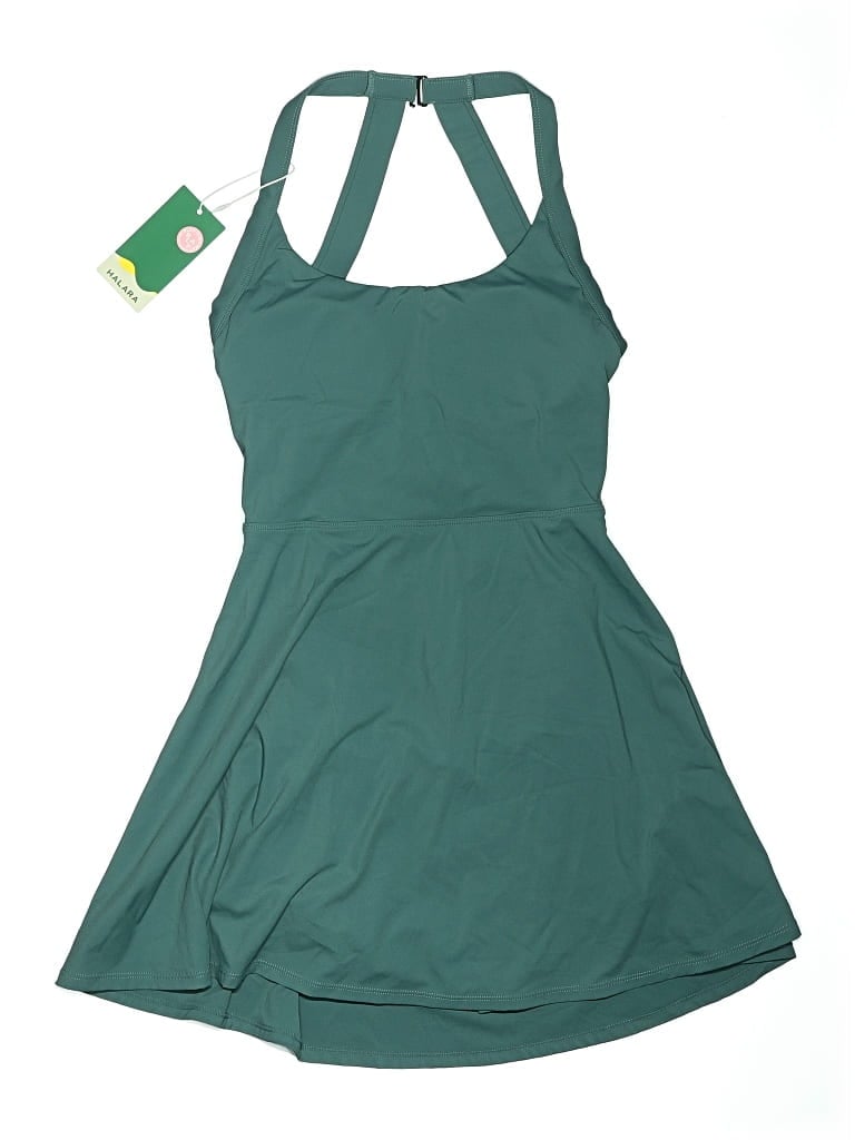 Pre-owned Halara Romper In Green