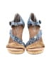 TOMS Blue Wedges Size 9 1/2 - photo 2