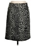 MICHAEL Michael Kors Animal Print Gray Casual Skirt Size S - photo 1