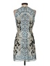 BCBGMAXAZRIA 100% Polyester Paisley Blue Cocktail Dress Size 2 - photo 2