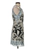 BCBGMAXAZRIA 100% Polyester Paisley Blue Cocktail Dress Size 2 - photo 4