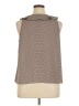 CAbi 100% Polyester Brown Sleeveless Blouse Size XL - photo 2
