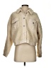 Zara 100% Polyester Ivory Jacket Size S - photo 1