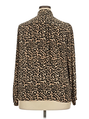 J.Crew Factory Store Long Sleeve Blouse (view 2)