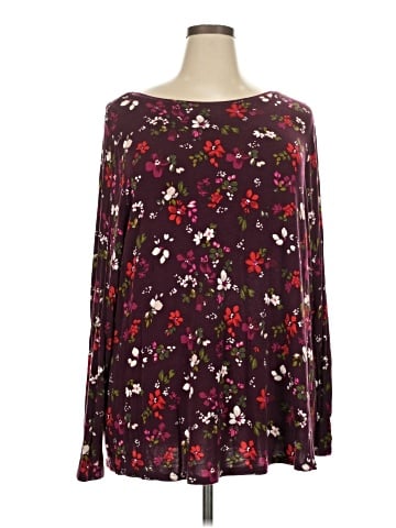 Lane Bryant Long Sleeve T-Shirt (view 1)