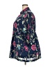 Pinky 100% Cotton Floral Blue Kimono Size 3X - photo 5