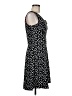 Robbie Bee Polka Dots Black Casual Dress Size 6 - photo 4