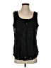 Cache 100% Nylon Black Sleeveless Top Size S - photo 1