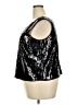 J.Crew Factory Store 100% Polyester Silver Sleeveless Blouse Size XXL - photo 5