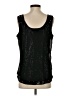Cache 100% Nylon Black Sleeveless Top Size S - photo 2