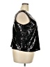 J.Crew Factory Store 100% Polyester Silver Sleeveless Blouse Size XXL - photo 4