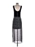 Vince Camuto 100% Polyester Chevron-herringbone Black Cocktail Dress Size S - photo 2