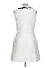 CeCe 100% Polyester Tweed White Casual Dress Size 10 - photo 2