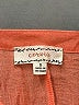 Corvia Orange Sleeveless Blouse Size S - photo 7
