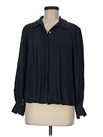 Brooks Brothers Long Sleeve Silk Top (view 1)