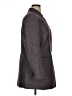 Bar III 100% Polyester Tweed Gray Coat Size 14 - photo 4