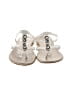 Brighton 100% Leather Silver Sandals Size 6 1/2 - photo 2