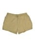 Old Navy 100% Viscose Solid Tan Khaki Shorts Size S - photo 1
