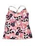 Lands' End Floral Pink Swimsuit Top Size 2L - photo 1