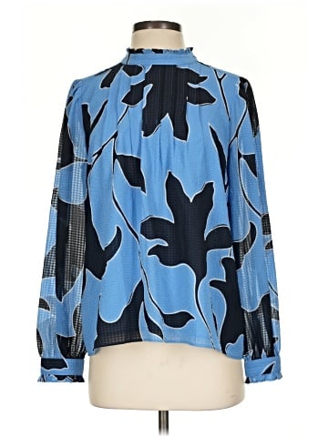 Ann Taylor Long Sleeve Blouse (view 1)