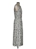 Dex Animal Print Gray Casual Dress Size S - photo 4