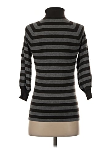 Express Design Studio Short Sleeve Turtleneck (view 2)