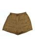 Vince. 100% Polyester Solid Gold Shorts Size S - photo 2