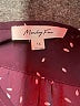 Monday Fun 100% Polyester Stars Burgundy Short Sleeve Blouse Size 1X - photo 7