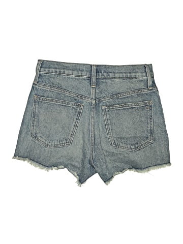 Madewell The Perfect Jean Short in Balsam Wash: TENCEL&trade; Denim Edition (view 2)