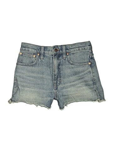 Madewell The Perfect Jean Short in Balsam Wash: TENCEL&trade; Denim Edition (view 1)