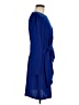 DKNY 100% Polyester Blue Cocktail Dress Size 8 - photo 4