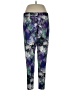 Soft Surroundings Print Purple Active Pants Size L - photo 1