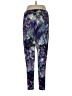 Soft Surroundings Print Purple Active Pants Size L - photo 2