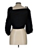 Express Black 3/4 Sleeve Blouse Size L - photo 2
