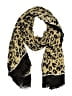 Ann Taylor Animal Print Gold Black Scarf One size - photo 1
