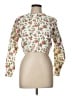 Cider Floral Ivory Pullover Sweater Size L - photo 1