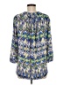 NYDJ Blue 3/4 Sleeve Blouse Size M - photo 2