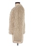 Vero Moda 100% Polyester Ivory Faux Fur Jacket Size M - photo 5