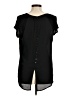 Spense 100% Polyester Black Short Sleeve Top Size M - photo 2
