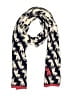 Boden Ivory Blue Scarf One size - photo 1