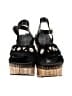 otBt Black Wedges Size 7 - photo 2