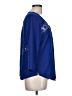 American Eagle Outfitters 100% Polyester Blue 3/4 Sleeve Blouse Size L - photo 4