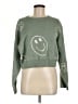 Altar'd State Graphic Green Pullover Sweater Size M - photo 1