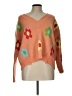 Bailey Rose Floral Orange Pullover Sweater Size L - photo 1