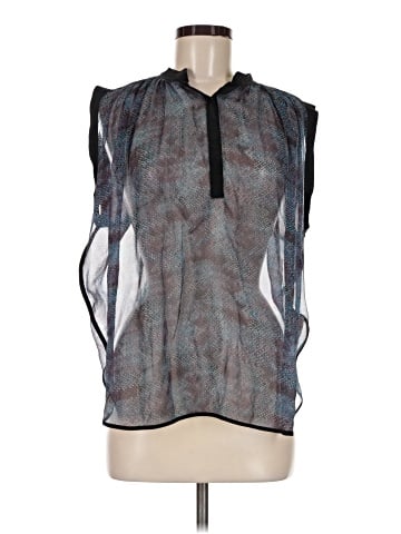 Rebecca Taylor Sleeveless Silk Top (view 1)