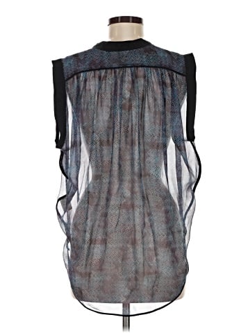 Rebecca Taylor Sleeveless Silk Top (view 2)
